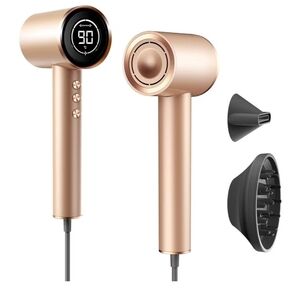 Hair Dryer, 110000RPM Professional Low Noise Negative Ionic Blow Dryer